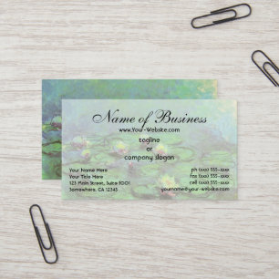 Waterlilies (1914) by Claude Monet Business Card