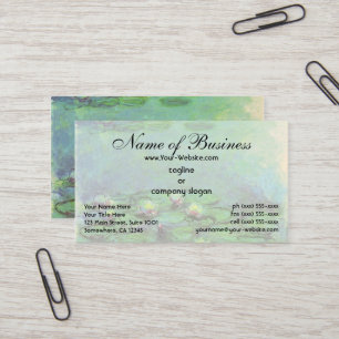 Waterlilies (1914) by Claude Monet Business Card