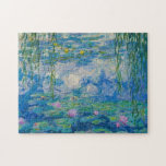 Waterlilies, 1916-1919 by Claude Monet Jigsaw Puzzle<br><div class="desc">Claude Monet - Waterlilies,  1916-1919. Oscar-Claude Monet (1840-1926) was a French painter and founder of impressionist painting who is seen as a key precursor to modernism,  especially in his attempts to paint nature as he perceived it.</div>