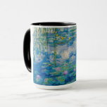 Waterlilies, 1916-1919 by Claude Monet Mug<br><div class="desc">Claude Monet - Waterlilies,  1916-1919. Oscar-Claude Monet (1840-1926) was a French painter and founder of impressionist painting who is seen as a key precursor to modernism,  especially in his attempts to paint nature as he perceived it.</div>