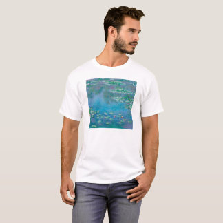 Waterlilies by Claude Monet Fine Art Painting T-Shirt