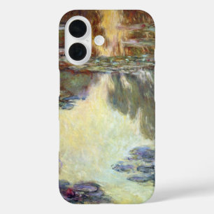 Waterlilies by Claude Monet, Vintage Fine Art iPhone 16 Case