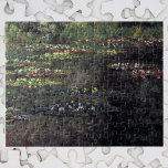 Waterlilies by Claude Monet, Vintage Fine Art Jigsaw Puzzle<br><div class="desc">Waterlilies by Claude Monet is a vintage impressionism fine art nature painting featuring waterlilies in a pond in Monet's garden at his home in Giverny, France. Claude Monet enjoyed painting "en plein air" or "in the open air." A series of over 250 waterlily flower paintings that Monet painted during the...</div>