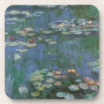 Waterlilies by Claude Monet, Vintage Flowers Coaster<br><div class="desc">Waterlilies (1916) by Claude Monet. Water Lilies is a vintage impressionism fine art floral painting. Monet's spring season flower garden in Giverny, France. This landscape is one of many variations of water lily paintings that Monet painted by his pond. About the artist: Claude Monet (1840-1926) was a founder of the...</div>