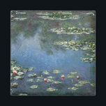 Waterlilies by Claude Monet, Vintage Flowers Magnet<br><div class="desc">Water Lilies (1906) by Claude Monet is a vintage impressionism fine art landscape floral painting. It is one of many variations of water lily paintings that Monet painted in his flower garden in Giverny, France. Waterlily flowers in a spring season pond. About the artist: Claude Monet (1840-1926) was a founder...</div>