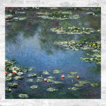 Waterlilies by Claude Monet, Vintage Flowers Poster<br><div class="desc">Water Lilies (1906) by Claude Monet is a vintage impressionism fine art landscape floral painting. It is one of many variations of water lily paintings that Monet painted in his flower garden in Giverny, France. Waterlily flowers in a spring season pond. About the artist: Claude Monet (1840-1926) was a founder...</div>