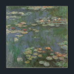 Waterlilies by Claude Monet, Vintage Flowers Wood Wall Art<br><div class="desc">Waterlilies (1916) by Claude Monet. Water Lilies is a vintage impressionism fine art floral painting. Monet's spring season flower garden in Giverny, France. This landscape is one of many variations of water lily paintings that Monet painted by his pond. About the artist: Claude Monet (1840-1926) was a founder of the...</div>