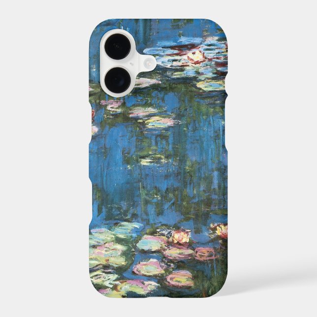 Waterlilies by Claude Monet, Vintage Impressionism (Back)