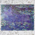 Waterlilies by Claude Monet, Vintage Impressionism Jigsaw Puzzle<br><div class="desc">Waterlilies by Claude Monet is a vintage impressionism fine art nature painting featuring waterlily flowers in a pond in Monet's garden at his home in Giverny, France. Claude Monet enjoyed painting "en plein air" or "in the open air." A series of over 250 waterlily flower paintings that Monet painted during...</div>
