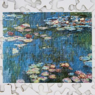 Waterlilies by Claude Monet, Vintage Impressionism Jigsaw Puzzle
