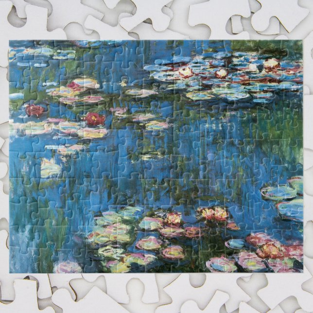 Waterlilies by Claude Monet, Vintage Impressionism Jigsaw Puzzle (Creator Uploaded)