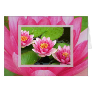 Waterlilies Card