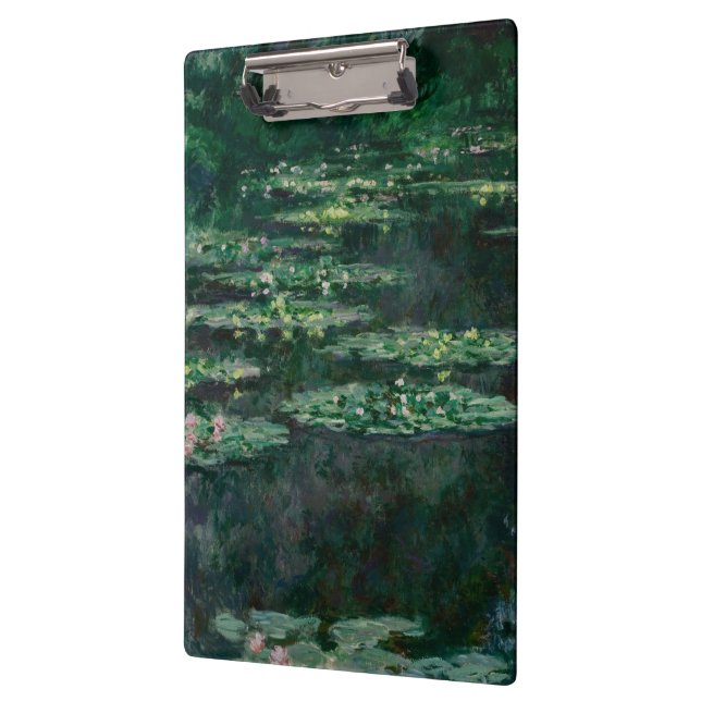 Waterlilies (Claude Monet) Clipboard (Left)