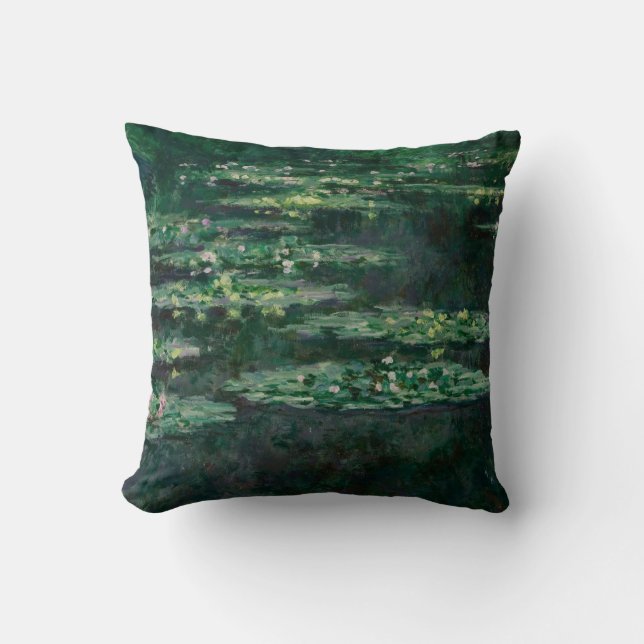 Waterlilies (Claude Monet) Cushion (Front)