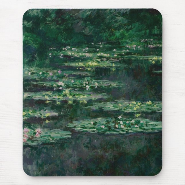 Waterlilies (Claude Monet) Mouse Pad (Front)
