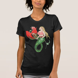 Waterlily Mermaid Fantasy T-Shirt