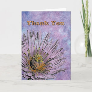 Waterlily - Thank You Card