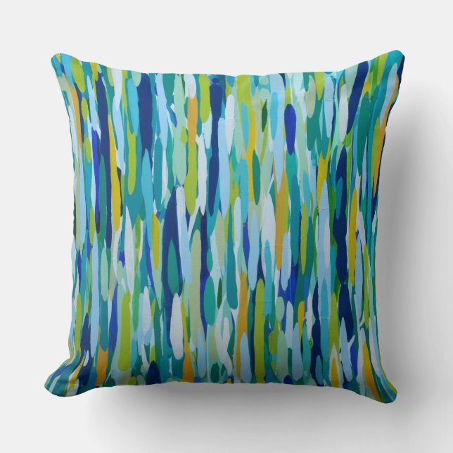 Waterlogged 20 x 20 Poly Throw Pillow (Front)