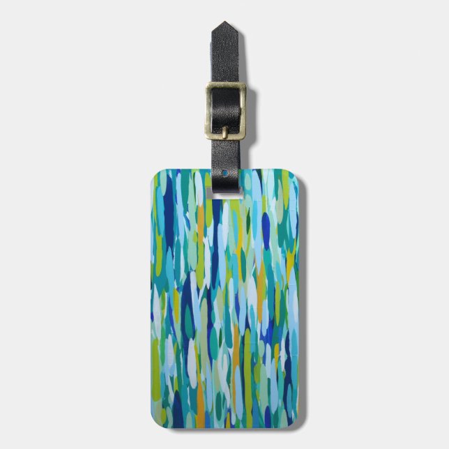 Waterlogged Luggage Tag (Front Vertical)