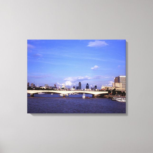 Waterloo Bridge Canvas Print (Front)