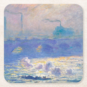Waterloo Bridge (London), Monet Square Paper Coaster