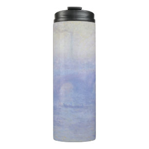 Waterloo Bridge, Mist Effect by Claude Monet Thermal Tumbler