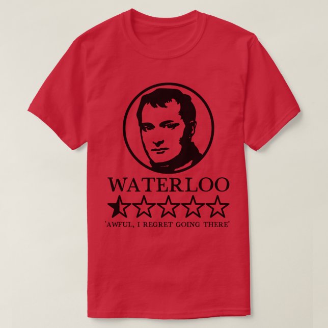 Waterloo Ratings Dark T-Shirt (Design Front)