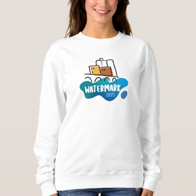 Watermark Womens Basic Sweatshirt (Front)