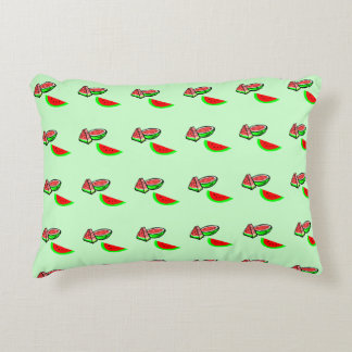 Watermelon Accent Throw Pillow