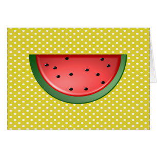 Watermelon and Polks Dots