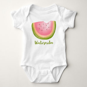 Watermelon  baby bodysuit