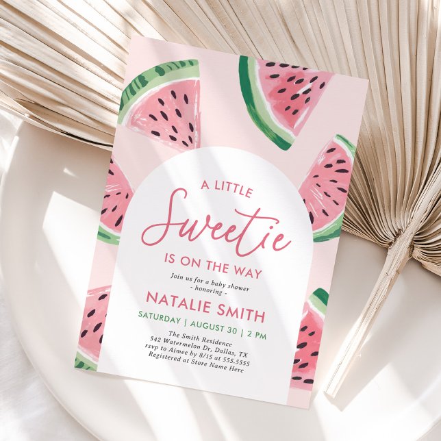 Watermelon Baby Shower Invitation (Creator Uploaded)