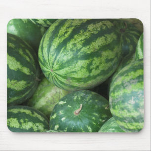 Watermelon background mouse pad
