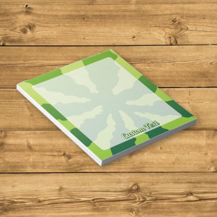 Watermelon background notepad