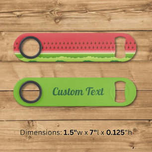 Watermelon Background Speed Bottle Opener