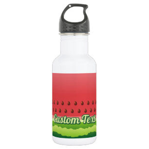 Watermelon Background Stainless Steel Water Bottle