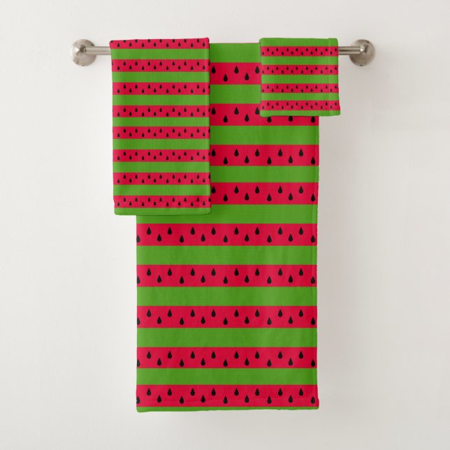 Watermelon Bath Towel Set (Insitu)