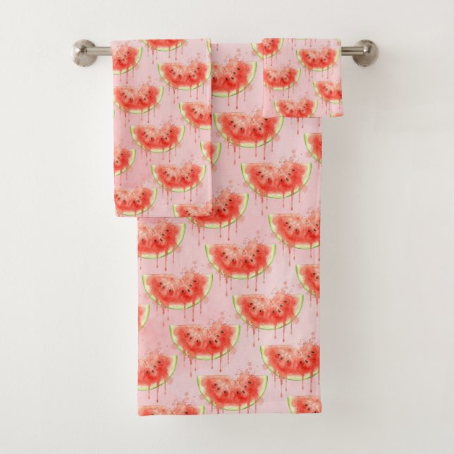 Watermelon Bath Towel Set (Insitu)