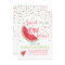 Watermelon Birthday Invitation Melon Summer Party