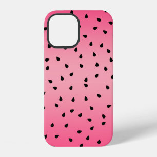 Watermelon Black Seeds Summer Vibes Juicy Pink iPhone 12 Case