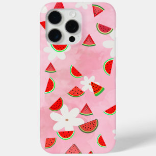 Watermelon Bloom – Fun Summer Floral Pattern" iPhone 15 Pro Max Case