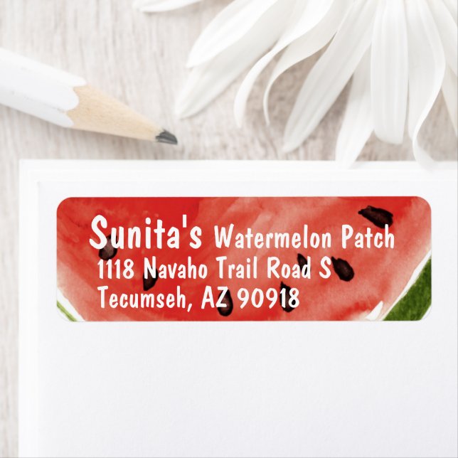 Watermelon Business Produce Return Address (Insitu)