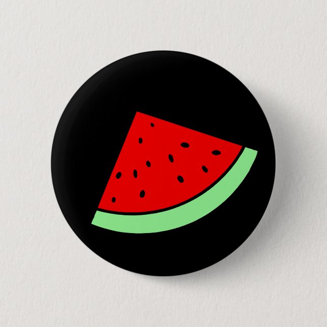 Watermelon Button (DARK) (Front)