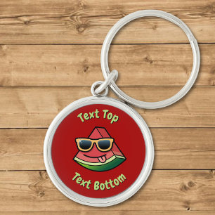 Watermelon Cartoon Keychain