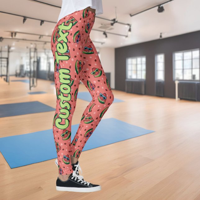 Watermelon Cartoon Pattern Leggings (Creator Uploaded)