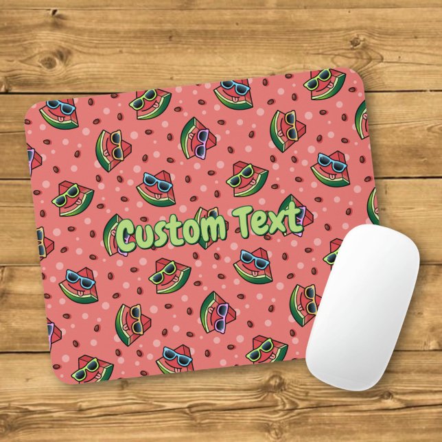 Watermelon Cartoon Pattern Mouse Pad (Creator Uploaded)