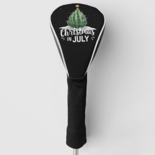 Watermelon Christmas Tree Christmas In July Summer Golf Head Cover