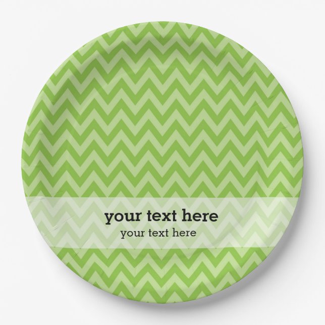 Watermelon colour paper plate (Front)