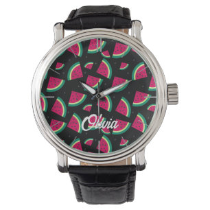 Watermelon  Custom Name Watch