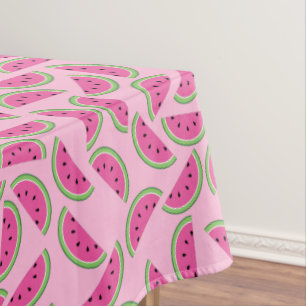 Watermelon Cute First Birthday Fruit Tablecloth